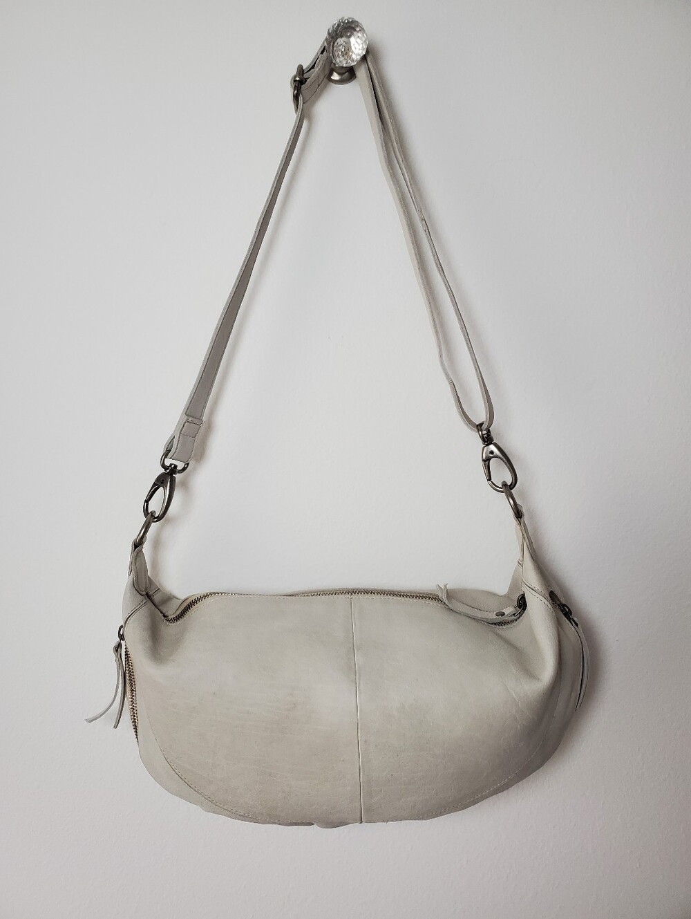 Latico Callie Leather Sling Bag In Oat - Picture 12 of 16